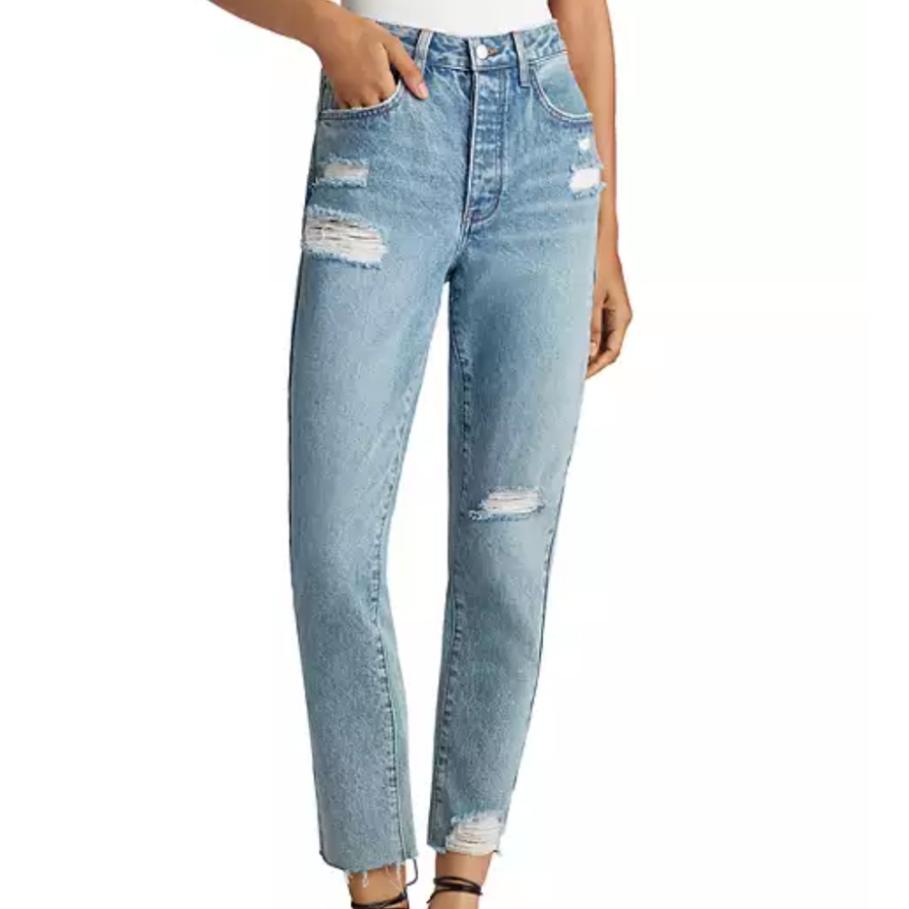 JOE'S JEANS - The Niki Ripped Boyfriend Jeans in Parksville